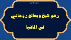 رقم شيخ ومعالج روحاني في المانيا